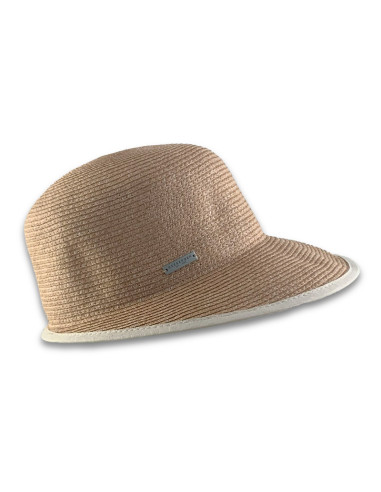 Visera Paper Braid Cap Marrón Nuez de Seeberger
