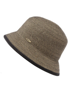 Sombrero Bucket Dayla Natural/Negro de Bronté