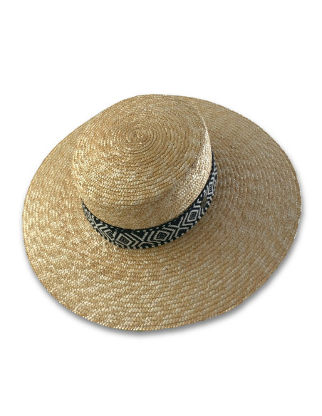 Sombrero Persepolis Natural Cinta Negra
