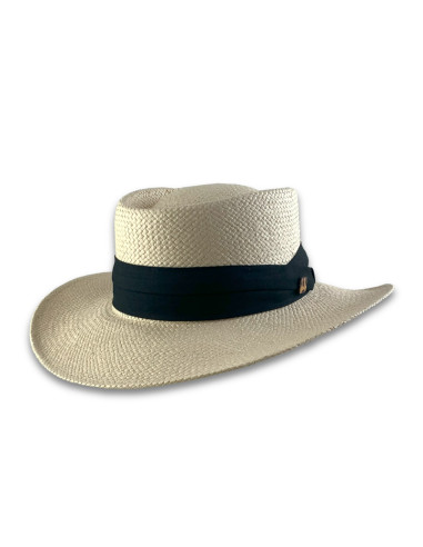 Sombrero Gambler Liso Natural