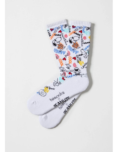 Calcetines BESNOOPY Street Urban Blancos de BESOCKS