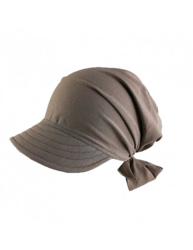 Gorra Turbante Taupe