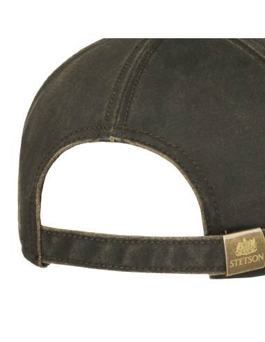 Baseball Cap co/pes Leather Patch de Stetson