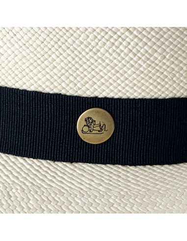 Sombrero Panama Amaltea Blanco