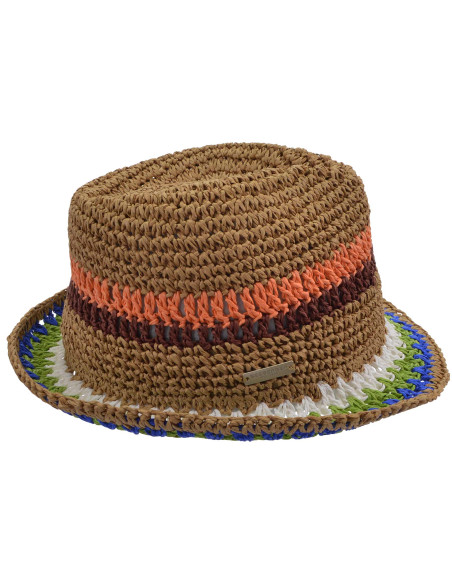 Sombrero PAPER CROCHET TRILBY SIX-TONE de Seeberger