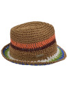 Sombrero PAPER CROCHET TRILBY SIX-TONE de Seeberger