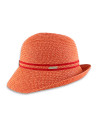 PAPER MIX BRAID CLOCHE WITH RIBBON DETAIL de Seeberger