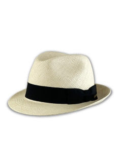Sombrero Panamá Visconti Natural Cinta Negra
