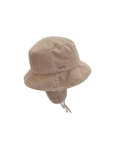 FAKE FUR BUCKET WITH EARFLAPS de Seeberger