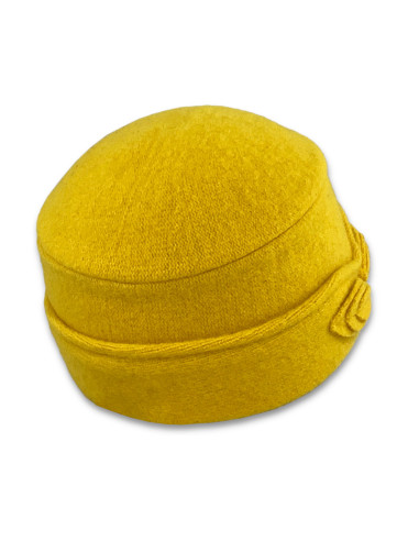 BOILED WOOL TOQUE de Seeberger