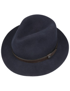 Sombrero Traveller Woolfelt Lierys Azul 2