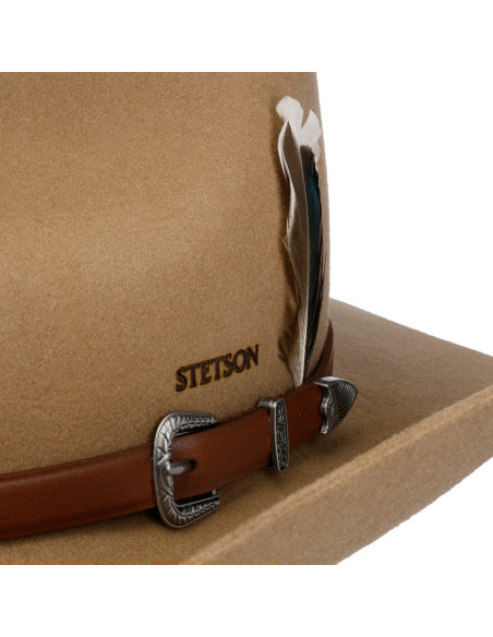 Sombrero Western Woolfelt Stetson Negro