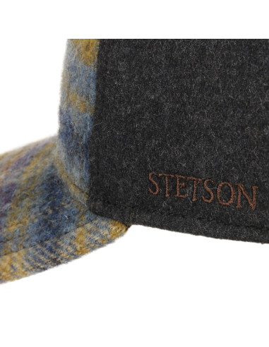 Trucker Cap Wool Check Stetson