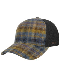 Trucker Cap Wool Check Stetson