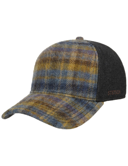 Trucker Cap Wool Check Stetson