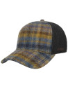Trucker Cap Wool Check Stetson