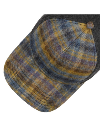 Trucker Cap Wool Check Stetson