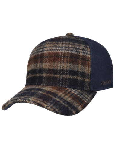 Trucker Cap Wool Check Stetson