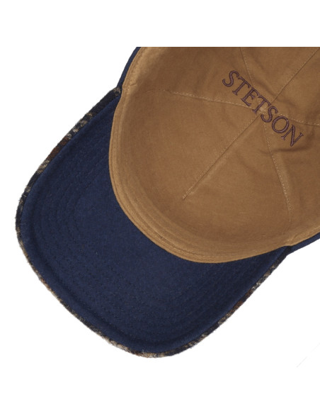 Trucker Cap Wool Check Stetson