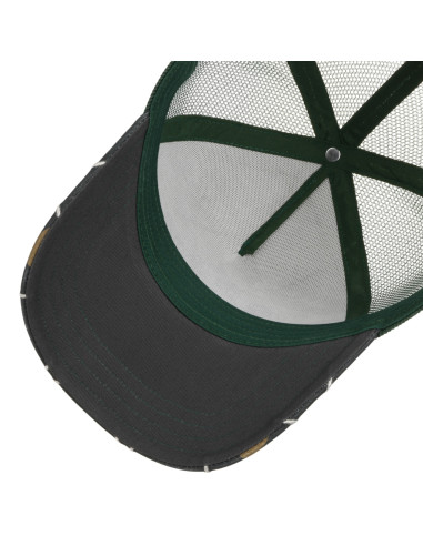 Trucker Cap Argyle verde Stetson