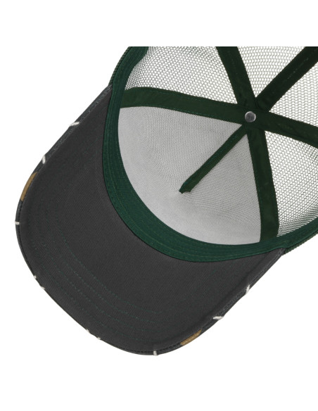 Trucker Cap Argyle verde Stetson