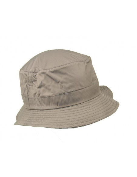 Sombrero Impermeable Pluma Marrón