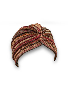Turbante a rayas de Seeberger