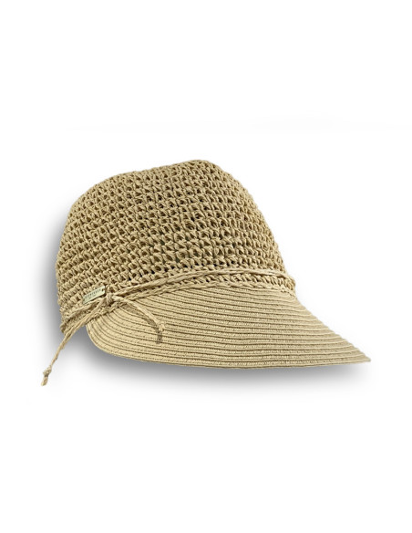 Sombrero Paper Crochet con Visera de Seeberger