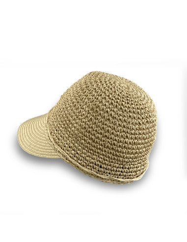 Sombrero Paper Crochet con Visera de Seeberger