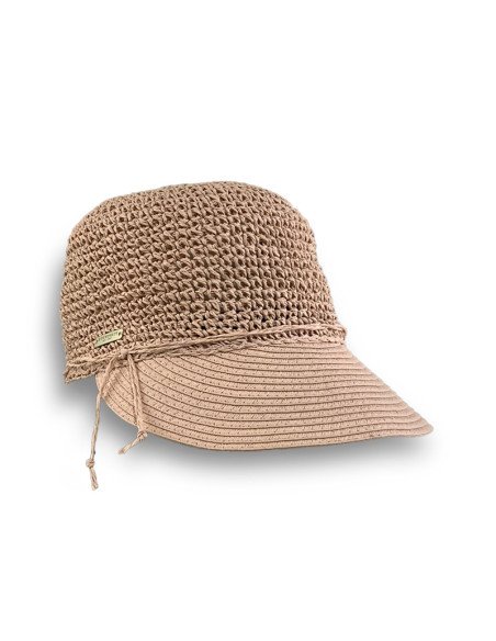 Sombrero Paper Crochet con Visera de Seeberger