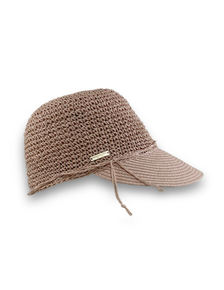 Sombrero Paper Crochet con Visera de Seeberger