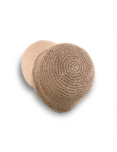 Sombrero Paper Crochet con Visera de Seeberger