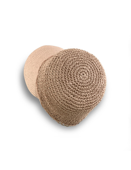 Sombrero Paper Crochet con Visera de Seeberger