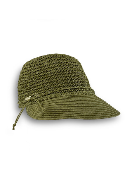 Sombrero Paper Crochet con Visera de Seeberger
