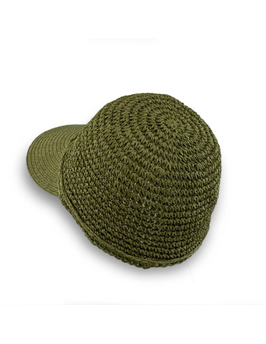 Sombrero Paper Crochet con Visera de Seeberger