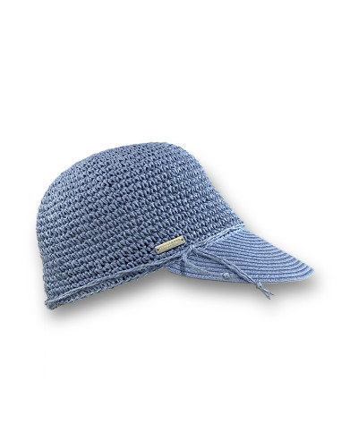 Sombrero Paper Crochet con Visera de Seeberger
