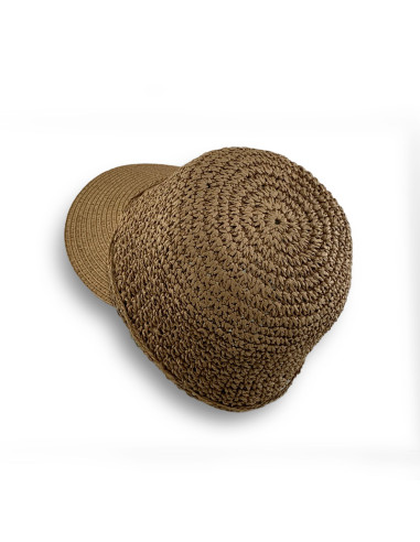 Sombrero Paper Crochet con Visera de Seeberger