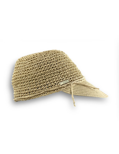 Sombrero Paper Crochet con Visera de Seeberger