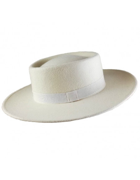 Sombrero Melania Blanco