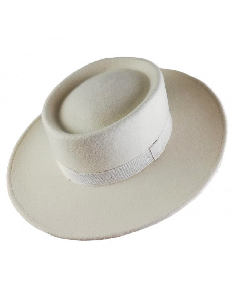 Sombrero Melania Blanco