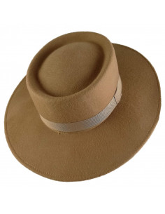 Sombrero Melania Camel 2