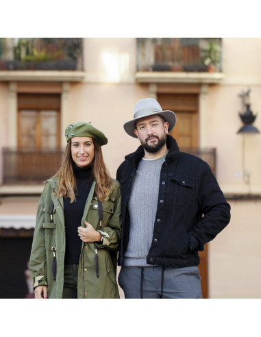 Sombrero Bosch Gris Perla