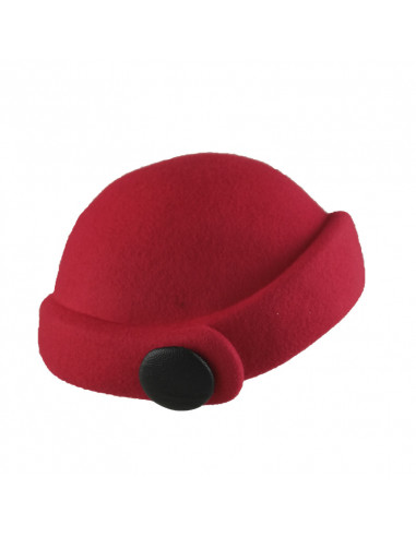 Casquete Guillermina Rojo