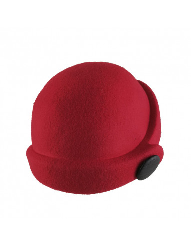 Casquete Guillermina Rojo