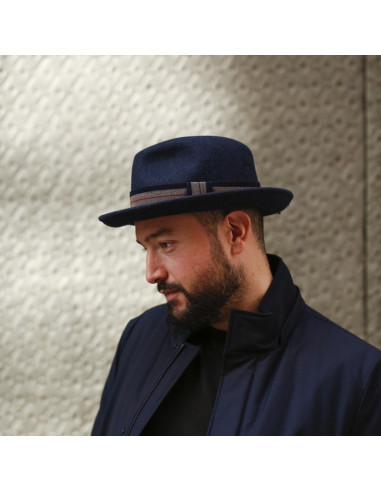 Sombrero Yannic Azul Noche