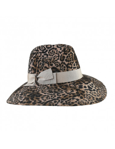 Sombrero Leonora Animal Print