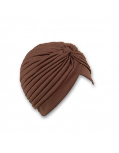 Comprar Turbante Basic en color Marrón Chocolate 2