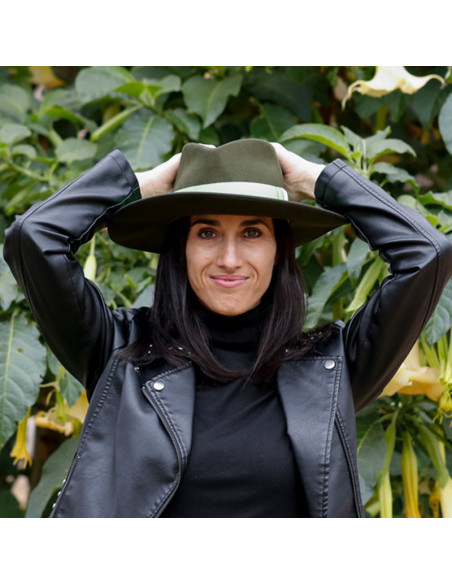 Sombrero Pampaneira verde