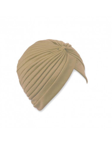 turbante basic camel