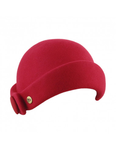 Casquete Guillermina Fresa